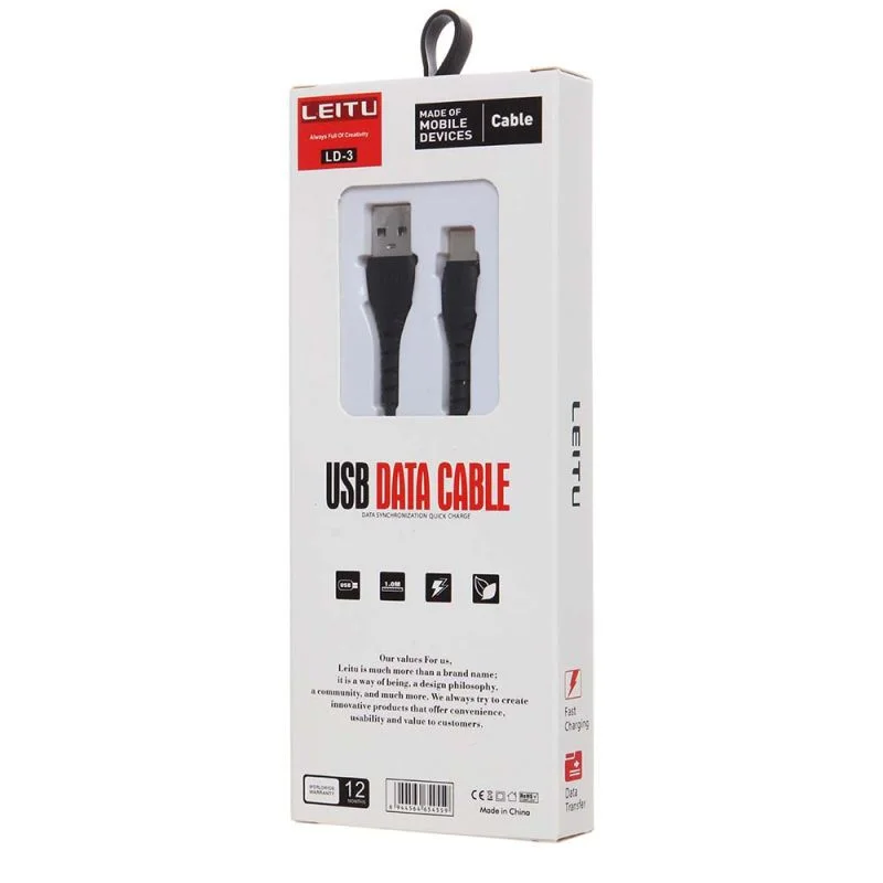 کابل USB به تایپ c لیتو