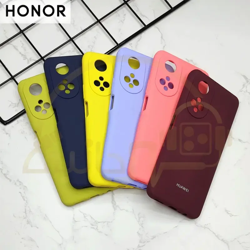 قاب سیلیکونی پاک کنی اورجینال درجه یک مدل  Huawei Honor X7 کاور هونور ایکس 7 2022