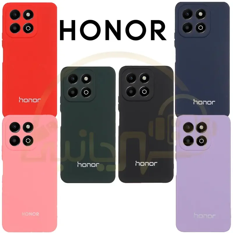 قاب نیو سیلیکون محافظ لنزدار مدل  Honor X7C 4G 2024 , 5G 2025