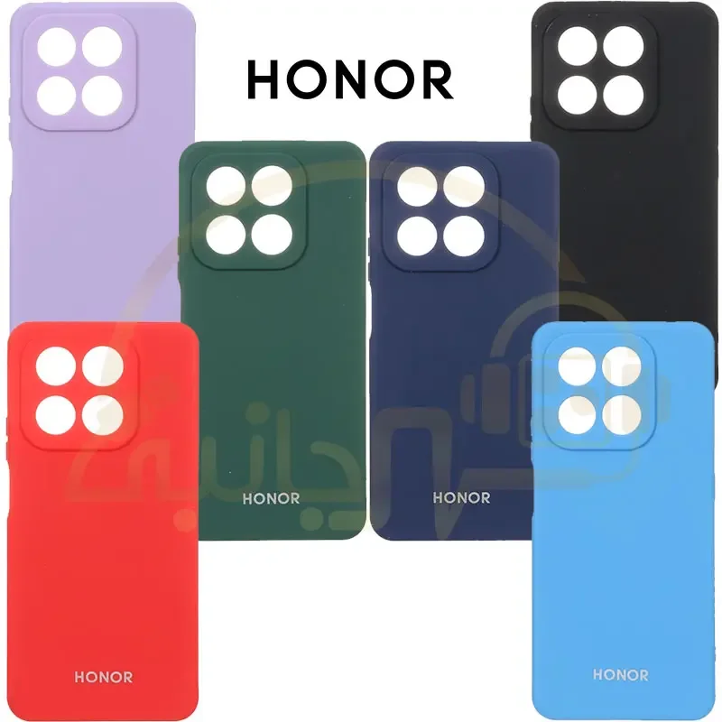 قاب نیو سیلیکون محافظ لنزدار مدل HONOR X7D 5G 2025 , 4G کاور هونور