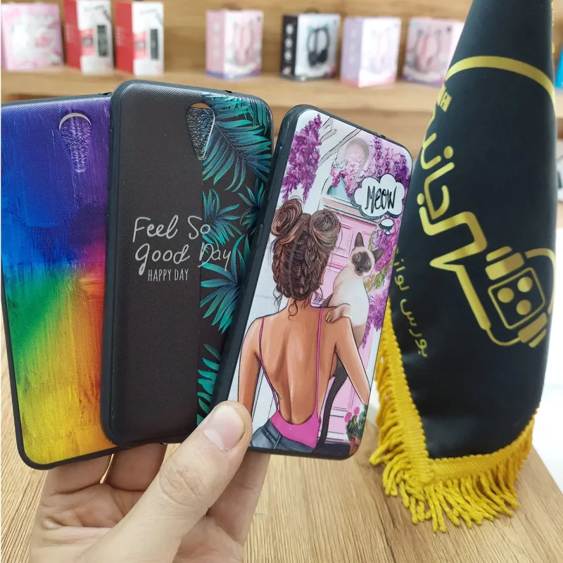 قاب طرح دار HTC Desire 620 D620 اچ تی سی