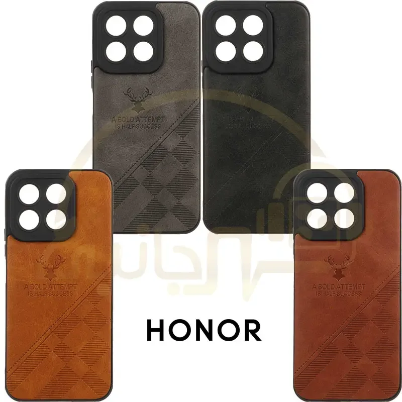 قاب طرح چرم گوزنی Honor X8b کاور هونور 2023