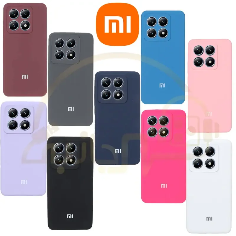 قاب سیلیکونی پاک کنی اورجینال شیائومی  Xiaomi Mi 14T , Mi 14T Pro و کاور درجه یک