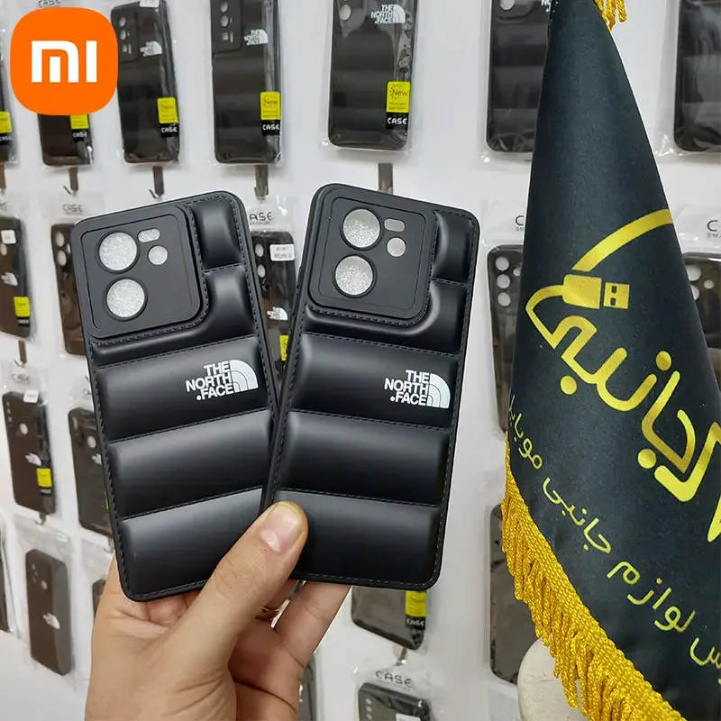 قاب پافری The North Face مدل Xiaomi 13T 5G کاور بالشتی شیائومی MI 13T PRO 2023 ( می 13 تی پرو )