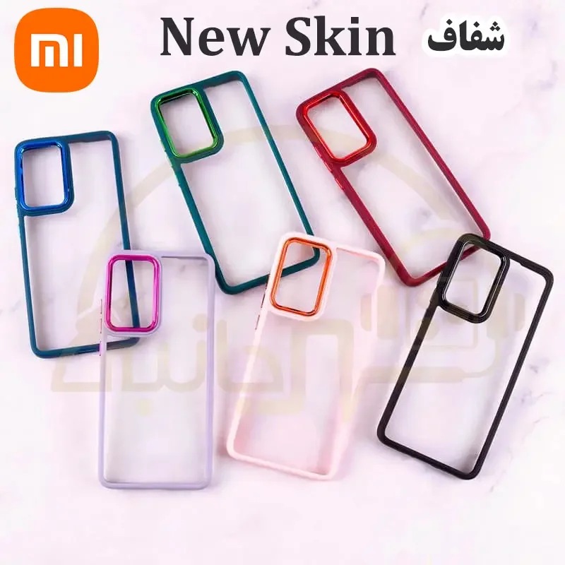 قاب شفاف New skin مدل Xiaomi 12 5G , MI 12X 2021 کاور شیائومی 2022 MI 12S