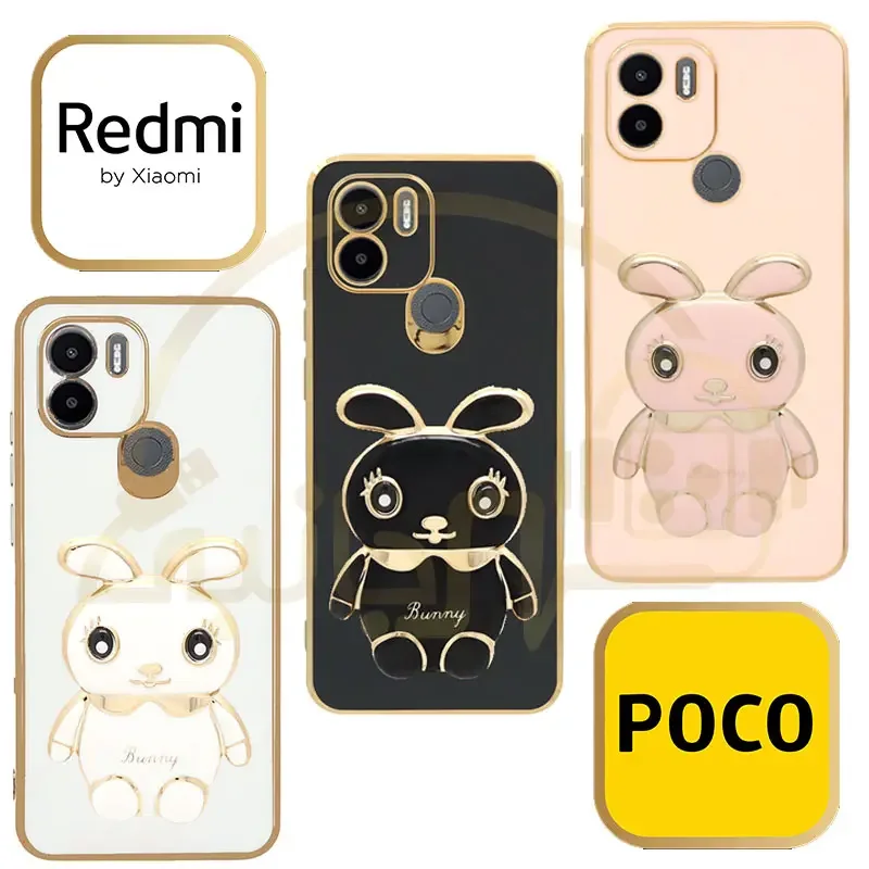 قاب محافظ لنزدار My Case Bunny پاپ سوکت مدل Xiaomi Redmi A1+ 4G کاور مای کیس شیائومی REDMI A2+ 4G