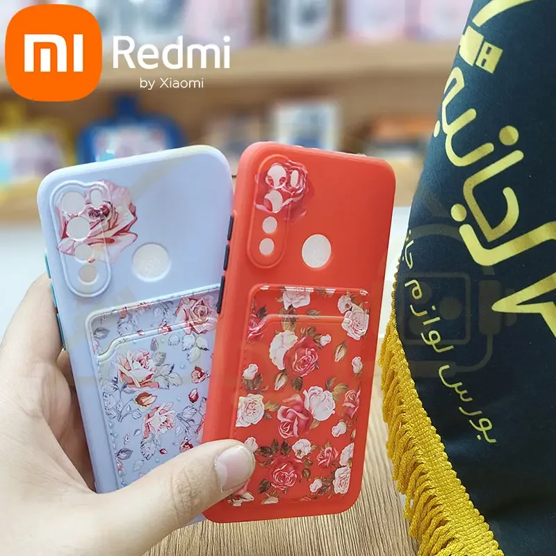 قاب سیلیکونی AAA طرح گل Xiaomi Redmi Note 8 4G کاور شیائومی جاکارتی خور ردمی نوت 8