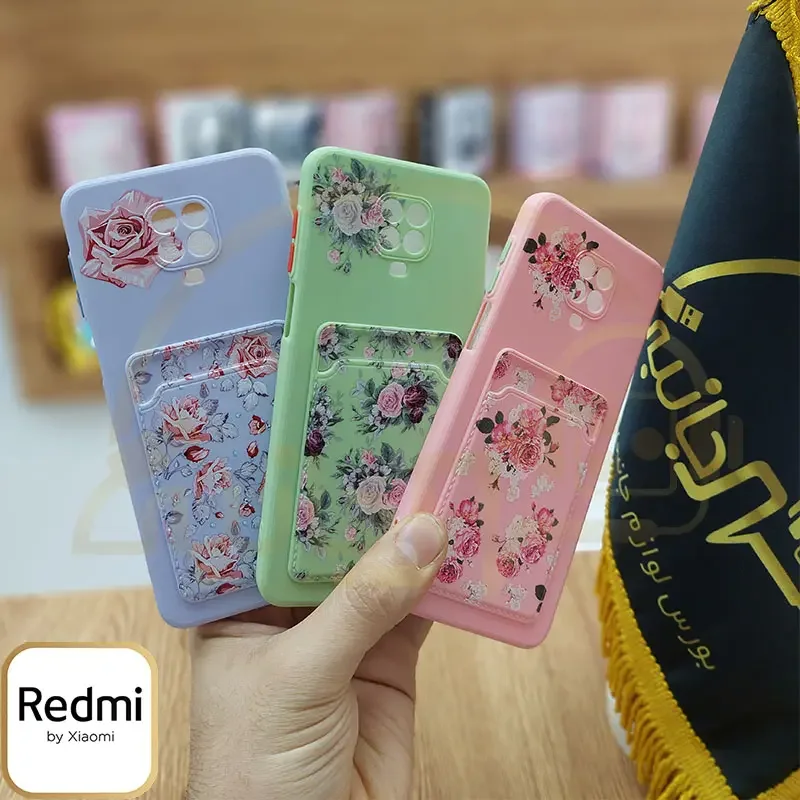 قاب سیلیکونی AAA طرح گل Xiaomi Redmi Note 9S کاور جاکارتی Xiaomi Redmi Note 9 Pro Max / NOTE 9 PRO
