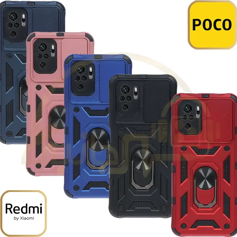 قاب ضد ضربه بتمن محافظ لنزدار کشویی Xiaomi Redmi Note 10S / Note 10 4G / Poco M5s