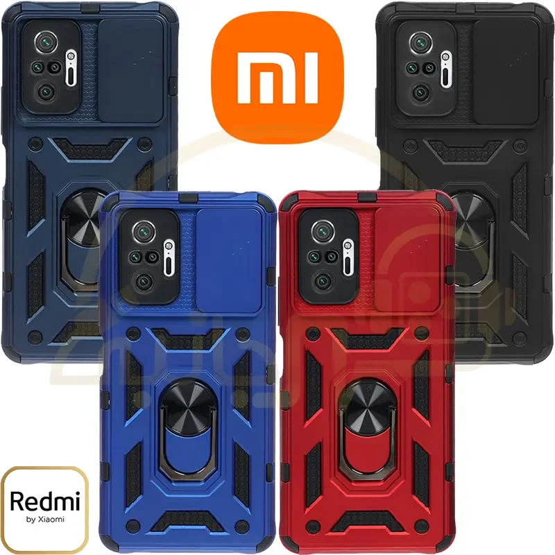 قاب ضد ضربه بتمن محافظ لنزدار کشویی Xiaomi Redmi Note 10 Pro 4G / Redmi Note 10 Pro Max
