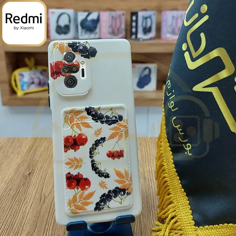 قاب سیلیکونی AAA طرح گل مدل Xiaomi Redmi Note 10 Pro 4G / Redmi Note 10 Pro Max رنگ سفید