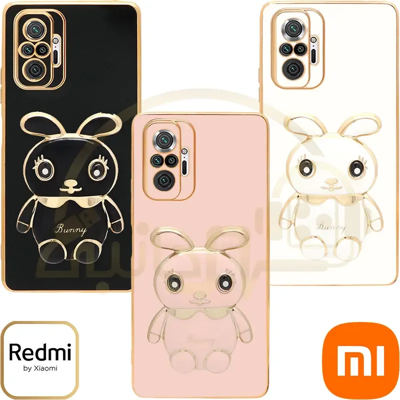 قاب محافظ لنزدار My Case Bunny با پاپ سوکت مدل Xiaomi Redmi Note 10 Pro 4G / Redmi Note 10 Pro Max