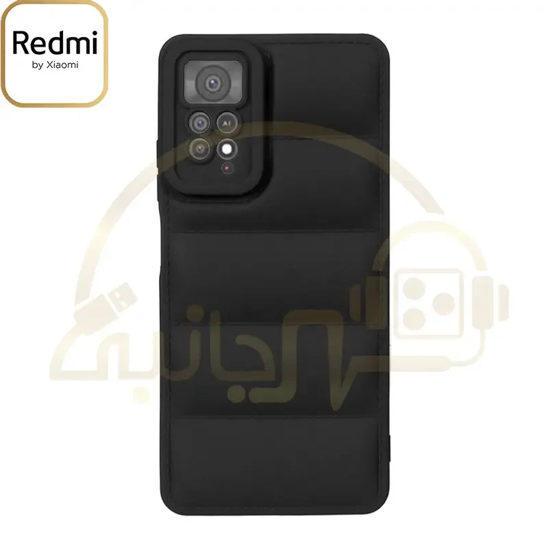 قاب پافری مدل Xiaomi Redmi Note 11 Pro 4G / Note 11 Pro 5G / Redmi Note 12 Pro 4G رنگ مشکی