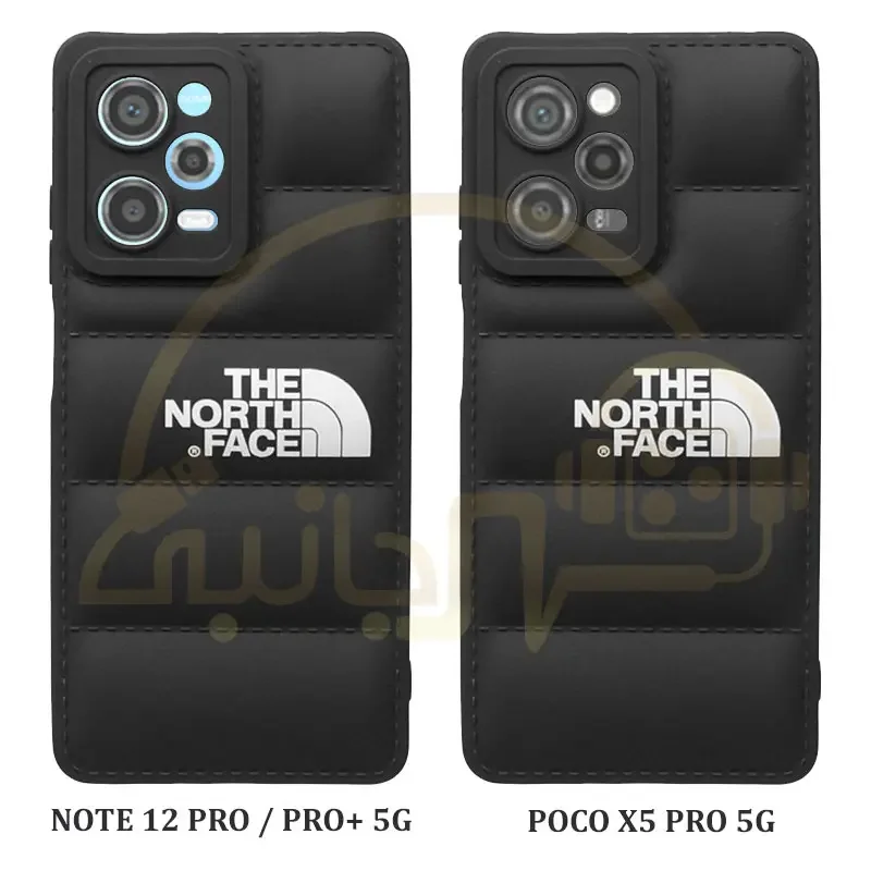 قاب پافری The North Face مدل Xiaomi Redmi Note 12 Pro 5G / Note 12 Pro+ 5G / Poco X5 PRO 5G