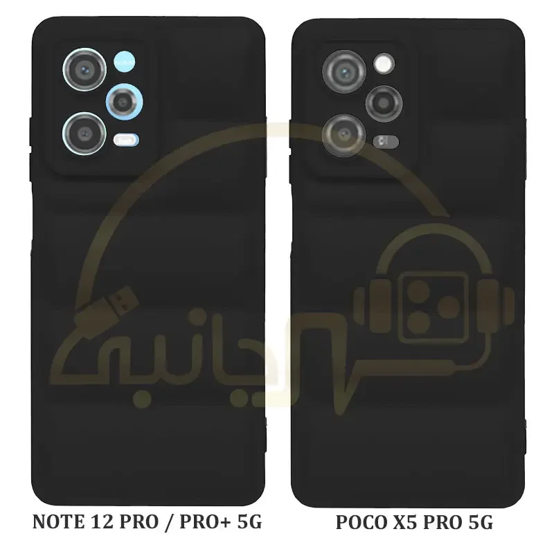 قاب پافر محافظ لنزدار مدل Xiaomi Redmi Note 12 Pro 5G / Note 12 Pro+ 5G / Poco X5 PRO 5G