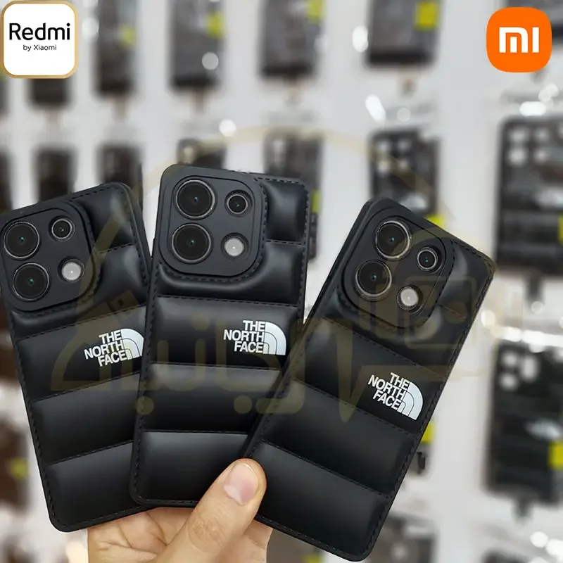 قاب پافر North Face مدل Xiaomi Redmi Note 13 4G کاور بالشتی شیائومی نوت 13 فورجی