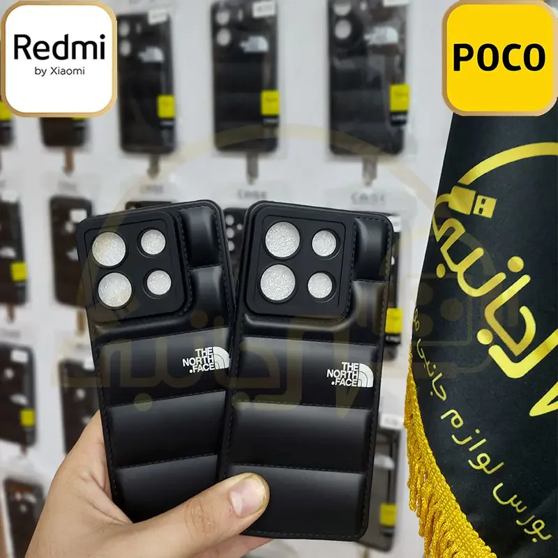 قاب پافر North Face مدل Xiaomi Redmi Note 13 Pro 5G / Poco X6 5G