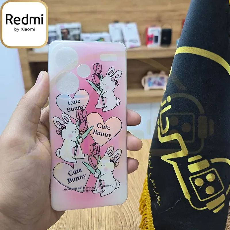 قاب هولوگرامی طرح خرگوش مدل Xiaomi Redmi Note 13 Pro Plus 5G