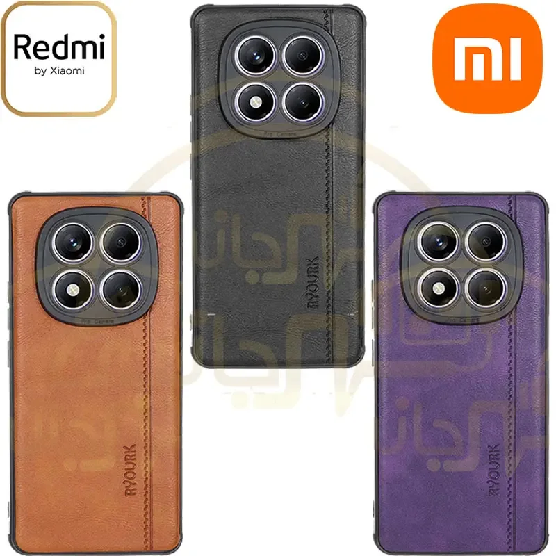 قاب طرح چرم RYOURK مدل Xiaomi Redmi Note 14 Pro 4G