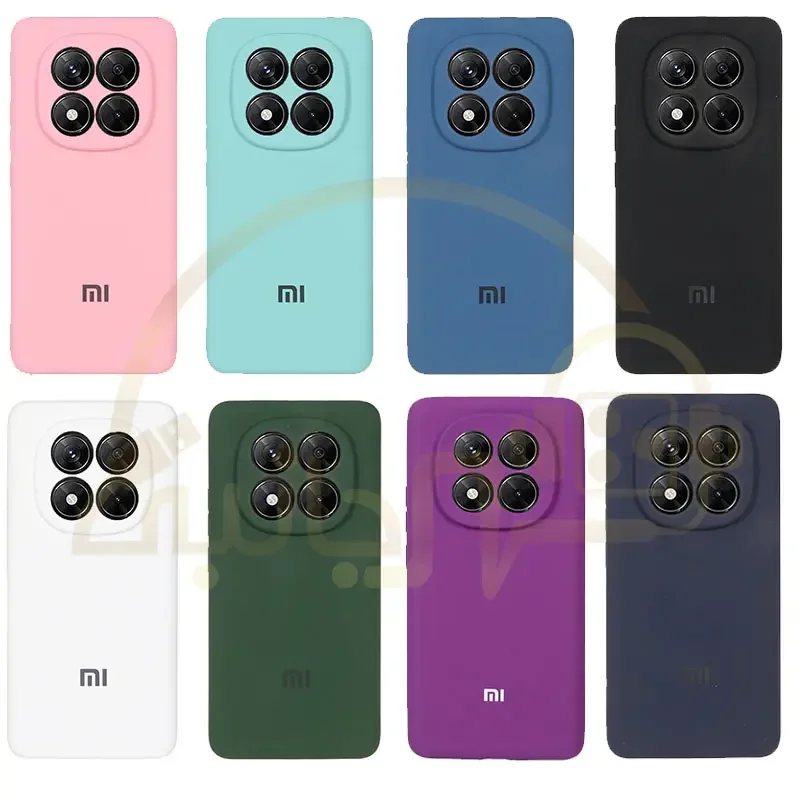 قاب سیلیکونی پاک کنی اورجینال Xiaomi Redmi Note 14 Pro 5G | Redmi Note 14 Pro Plus 5G | Poco X7 5G