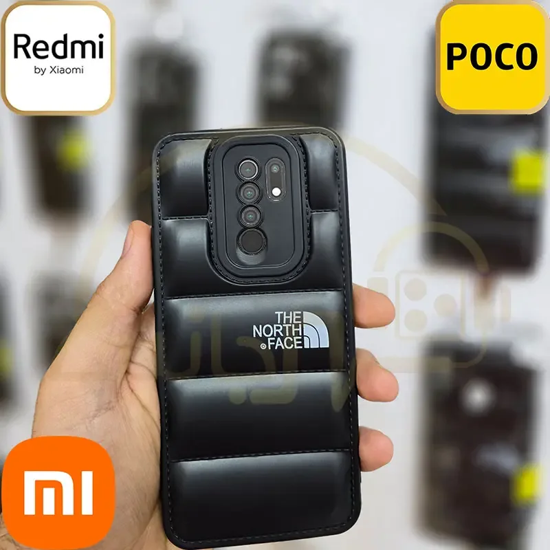 قاب پافر North Face مدل Xiaomi Redmi 9 / Redmi 9 Prime / Poco M2