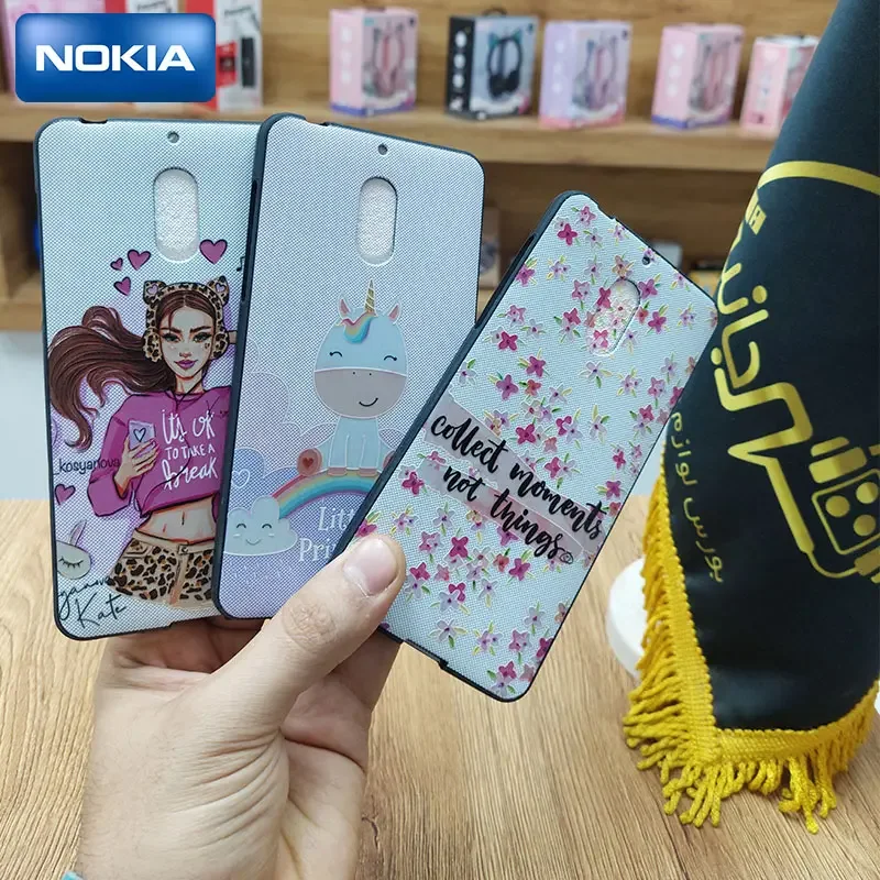 قاب طرح‌دار NOKIA 6 | گارد نوکیا شش | کاور Nokia6 | بک کاور نوکیا6