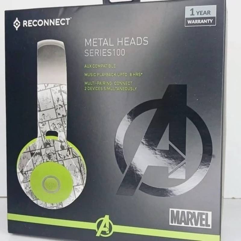 هدفون بلوتوثی Reconnect مدل MARVEL