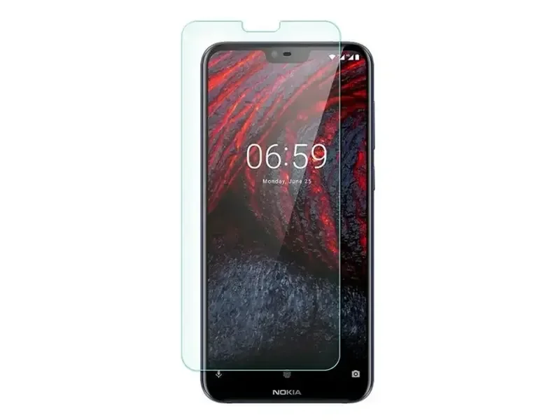 محافظ صفحه نمایش شیشه ای 7.1 , Nokia 6.1  گلس شیشه ای نوکیا 6.1 , 7.1