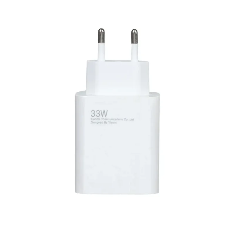 شارژر دیواری شیاومی فست تک پورت آداپتور کلگی برق شیائومی Xiaomi مدل MDY-11-EZ 33W رنگ سفید