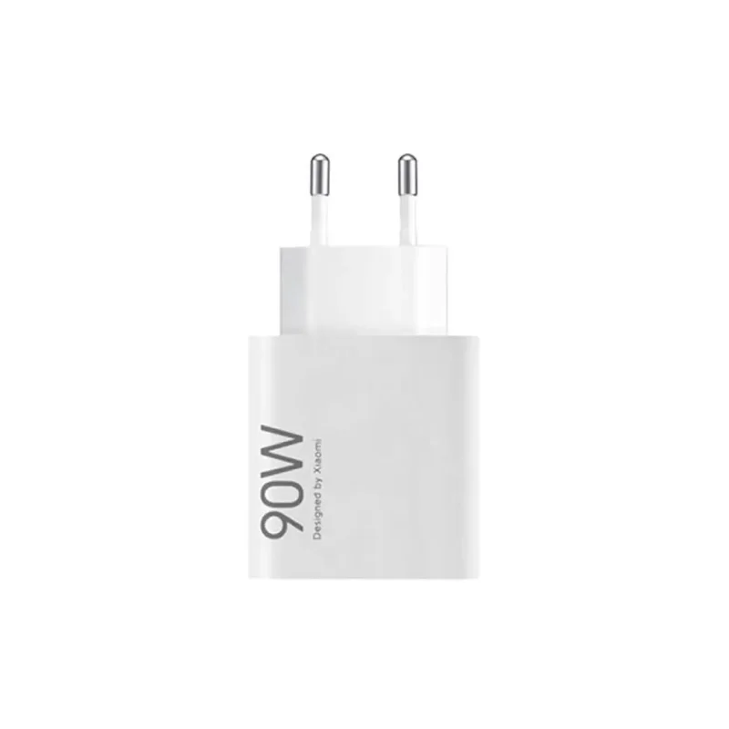 شارژر دیواری فست سرکارتنی 90 وات شیائومی تک پورت Xiaomi مدل MDY-15-Ek 90W - سفید - اصلی - پین ایرانی