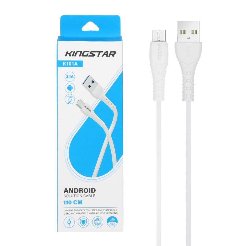 کابل شارژ اندروید KingStar مدل K101A