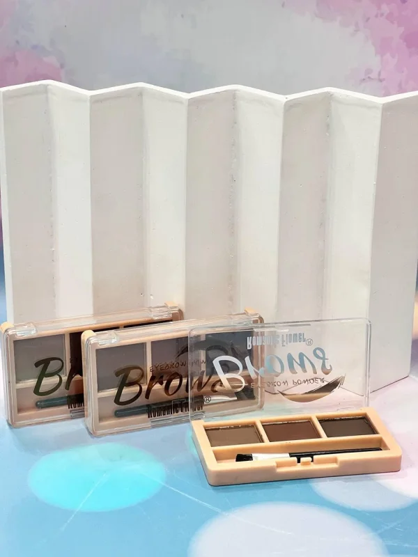 سایه ی ابرو رومانتیک فلوور پک 3عددی کد 0538 (Romantic flower)