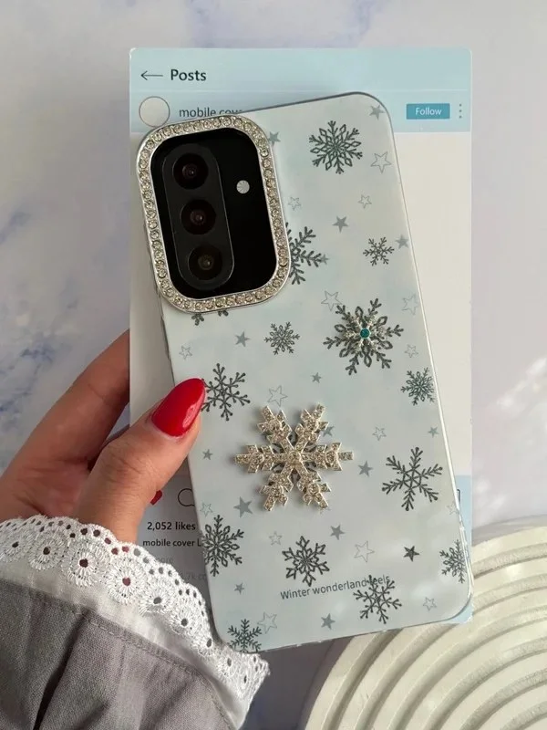 قاب برف و ستاره