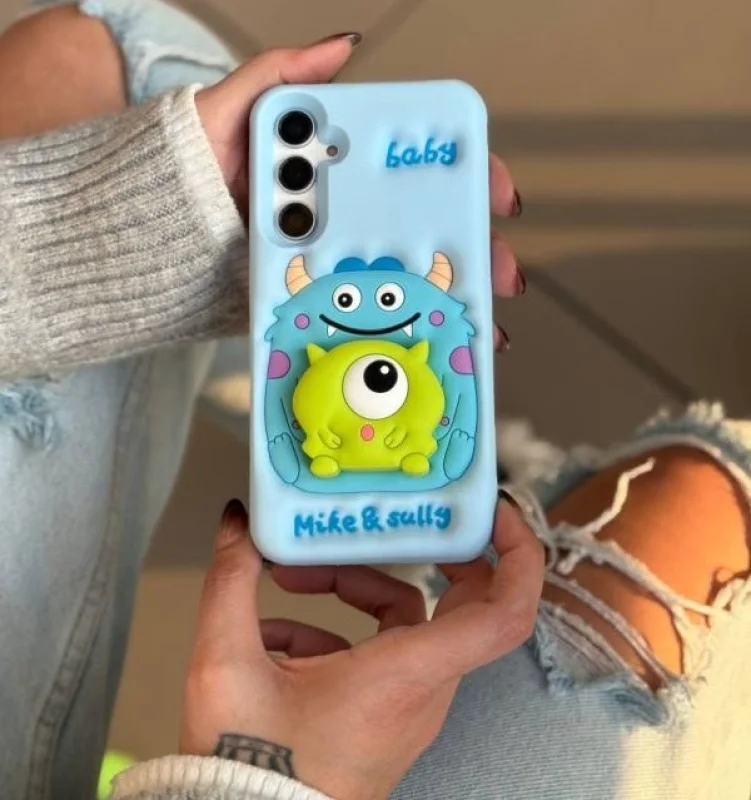 قاب سیلیکونی فانتزی سالی و مایک BABY