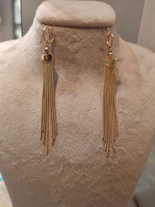 گوشواره برند ژوپینگ مدل شرشره ای