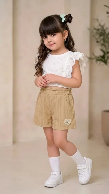 شلوارک نخی وارداتی