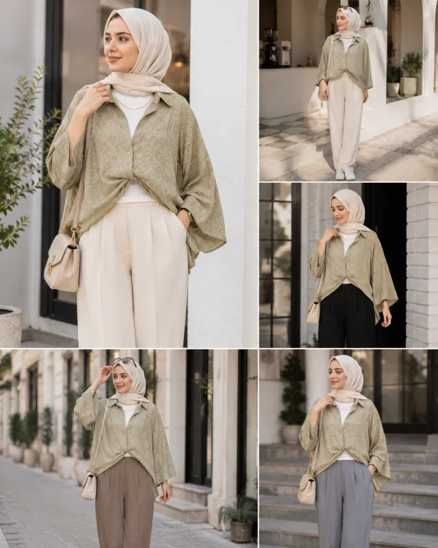 شومیز گره ای