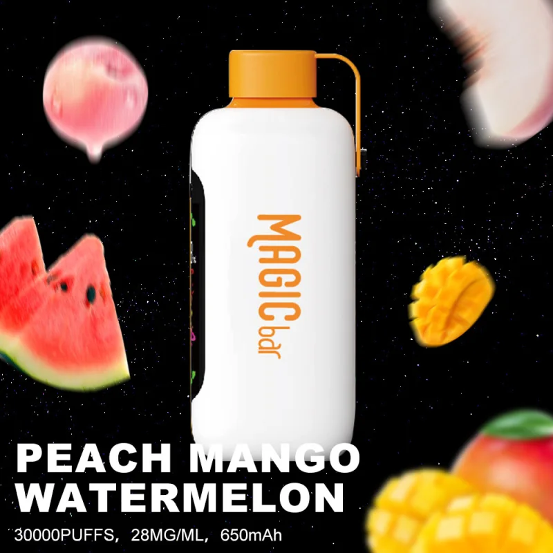 (هلو انبه هندونه - PEACH MANGO WATERMELON) NEMO MAGIC BAR 30000