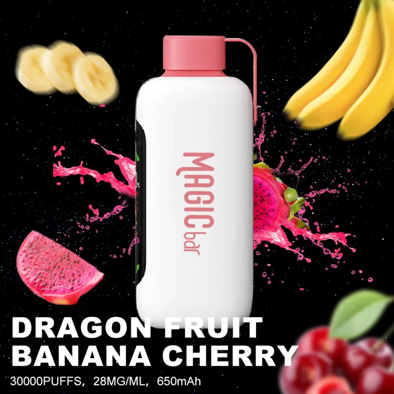 (دراگون فروت موز گیلاس - DRAGON FRUIT BANANA CHERRY) NEMO MAGIC BAR 30000