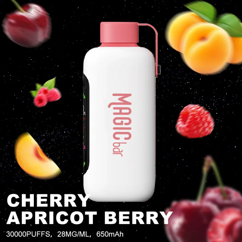 (گیلاس زردالو توت - CHERRY APRICOT BERRY) NEMO MAGIC BAR 30000