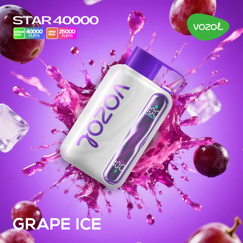 (انگور یخ - GRAPE ICE)  VOZOL STAR 40000