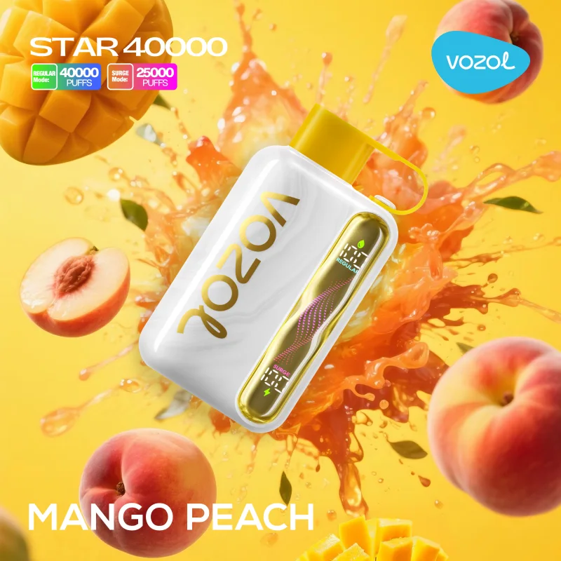 (انبه هلو - MANGO PEACH) VOZOL STAR 40000