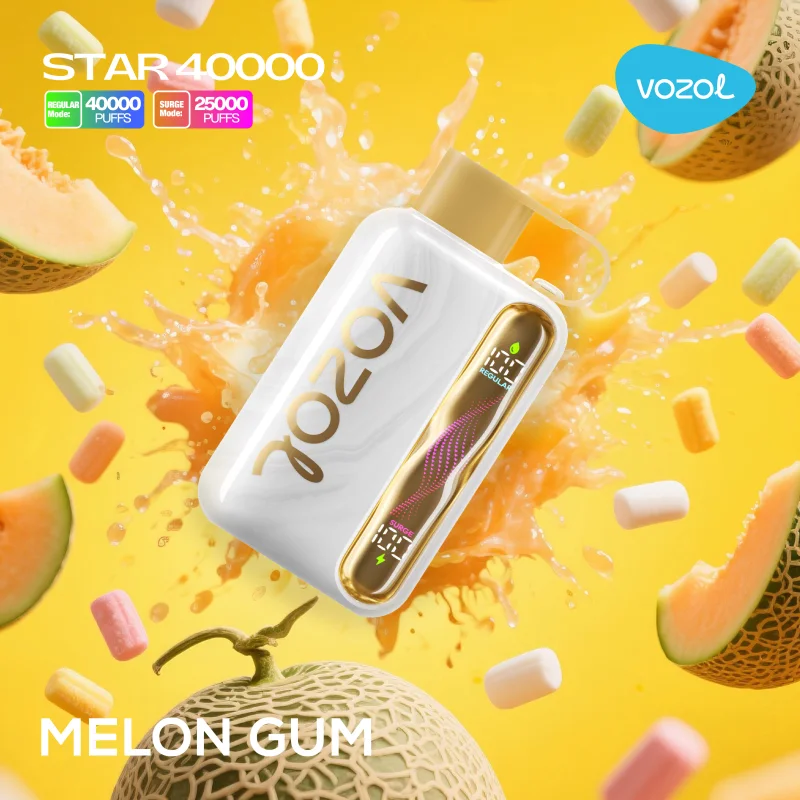 (ملون ادامس - MELON GUM) VOZOL STAR 40000