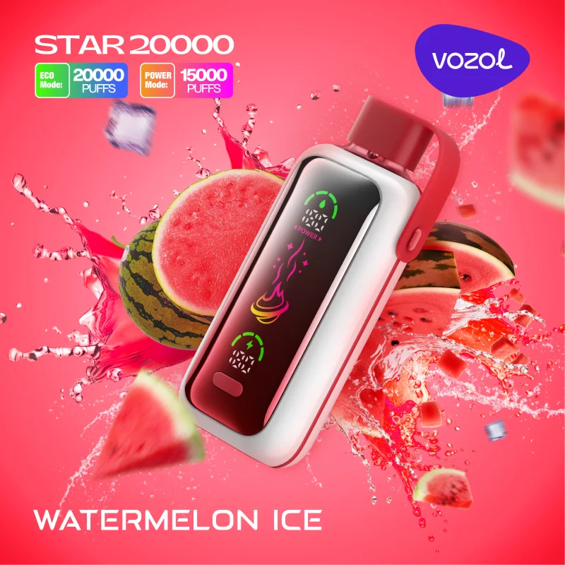 (هندونه یخ-WATERMELON ICE) VOZOL STAR 20000