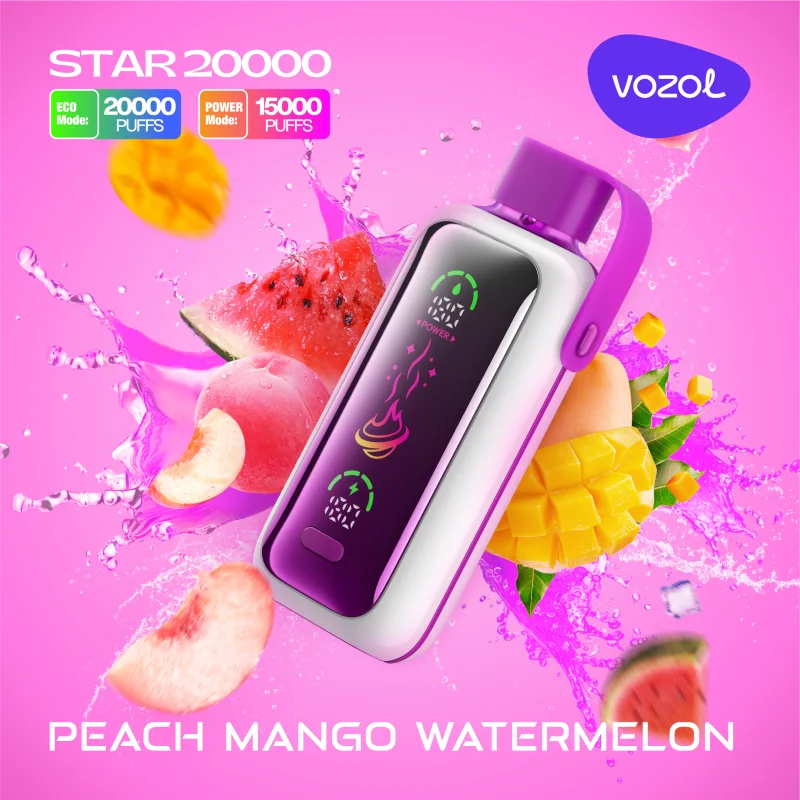 (هلو انبه هندونه - PEACH MANGO WATERMELON) VOZOL STAR 20000