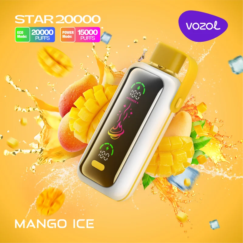 (انبه یخ - MANGO ICE) VOZOL STAR 20000