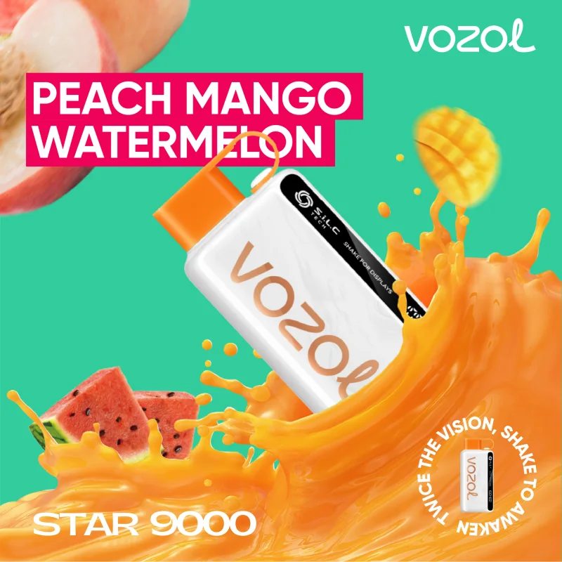 (هلو انبه هندونه - PEACH MANGO WATERMELON) VOZOL STAR 12000