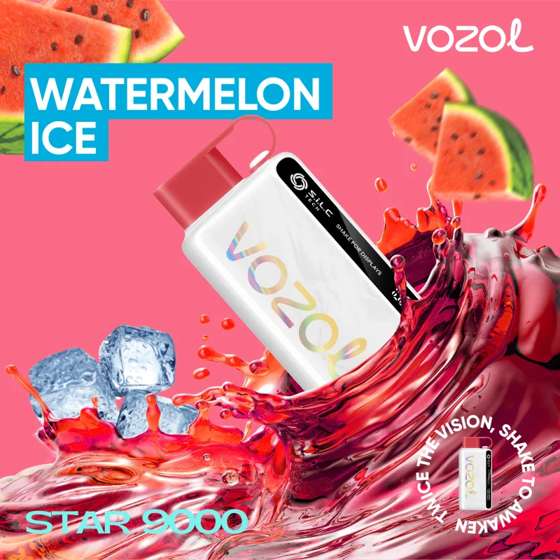 (هندونه یخ - WATERMELON ICE) VOZOL STAR 12000