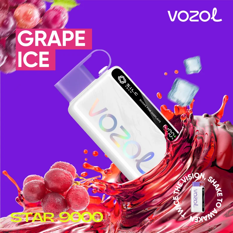 (انگور یخ - GRAPE ICE)  VOZOL STAR 12000