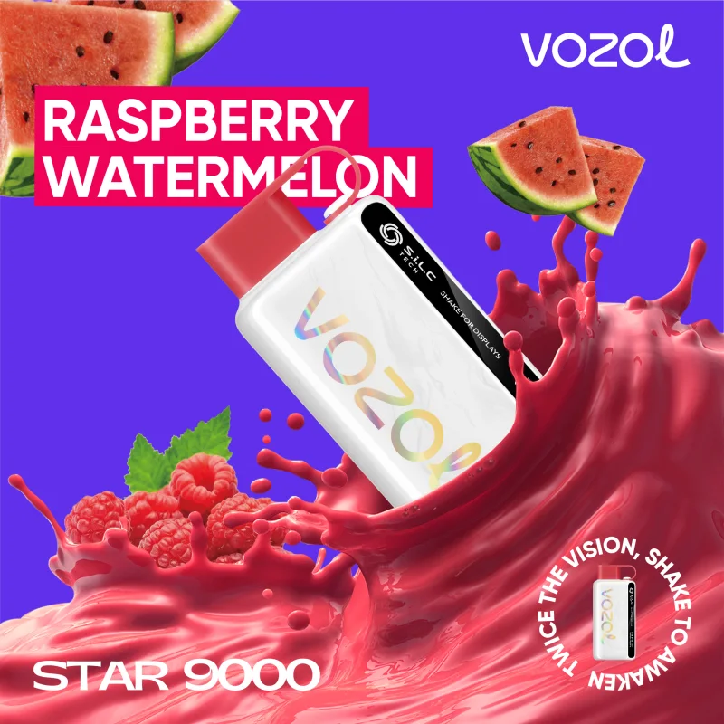 (توت فرنگی هندونه - STRAWBERRY WATERMELON) VOZOL STAR 12000